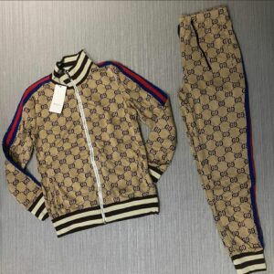 CONJUNTO Gucci - Jacquard Cotton Jacket XXL - BEGE